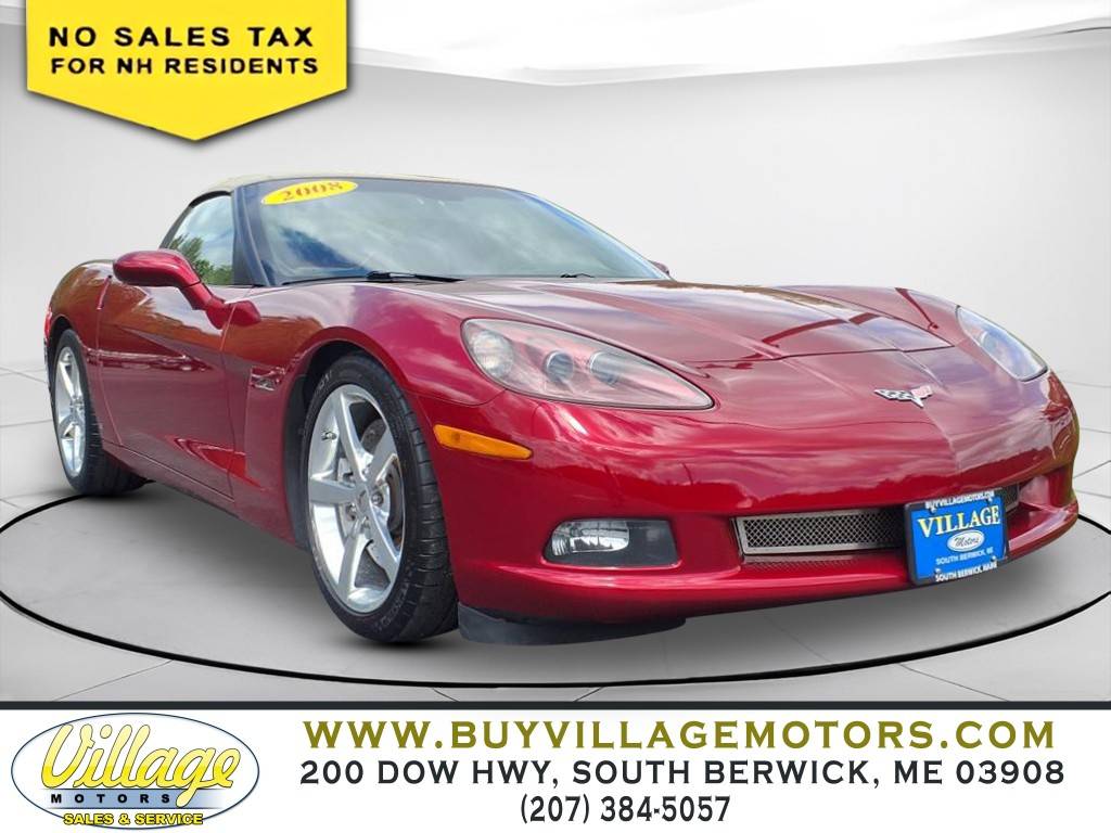 2008 Chevrolet Corvette Base — Convertible — 45,825 mi — South Berwick, ME