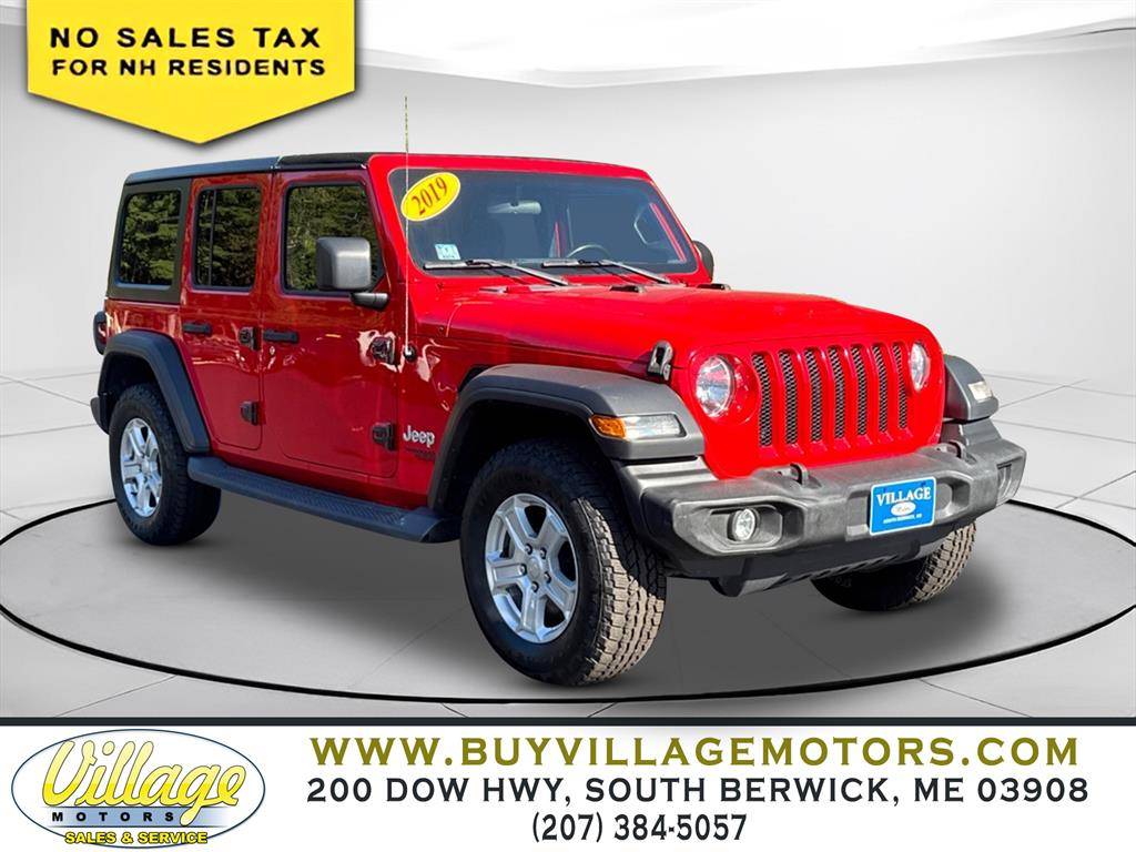 2019 Jeep Wrangler Sport — SUV — 99,996 mi — South Berwick, ME