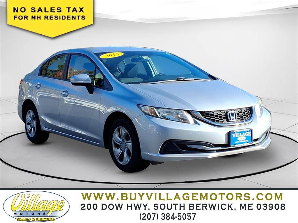 2015 Honda Civic LX — Sedan — 117,391 mi — South Berwick, ME