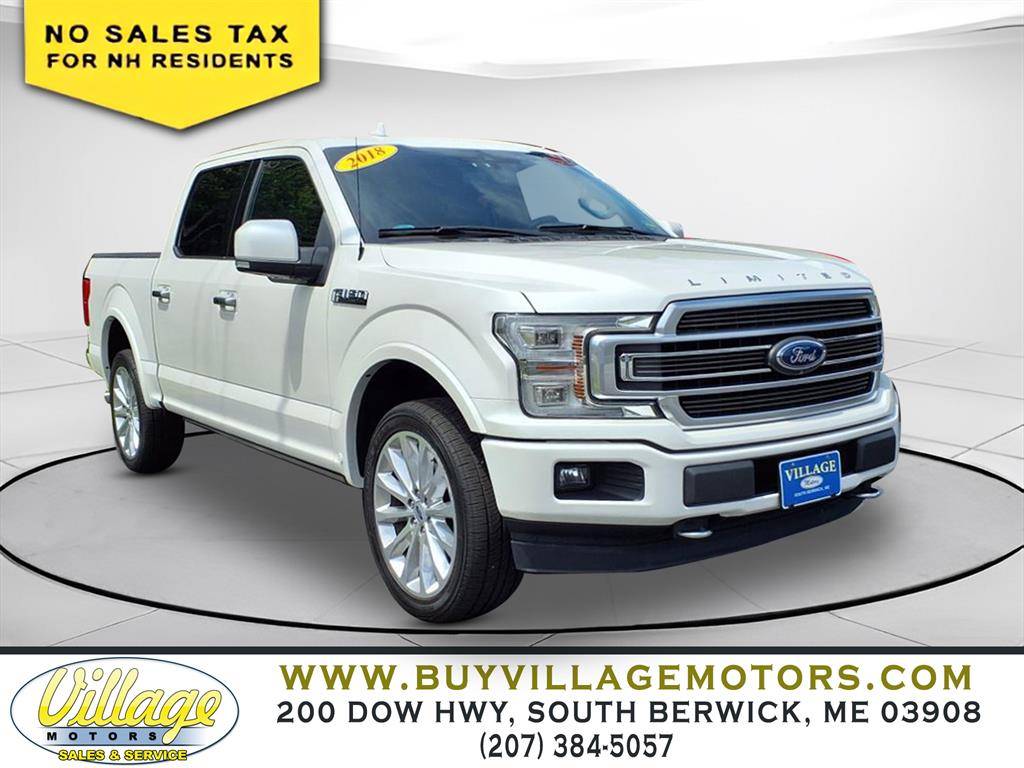 2018 Ford F-150 Limited — Pickup Truck — 49,943 mi — South Berwick, ME