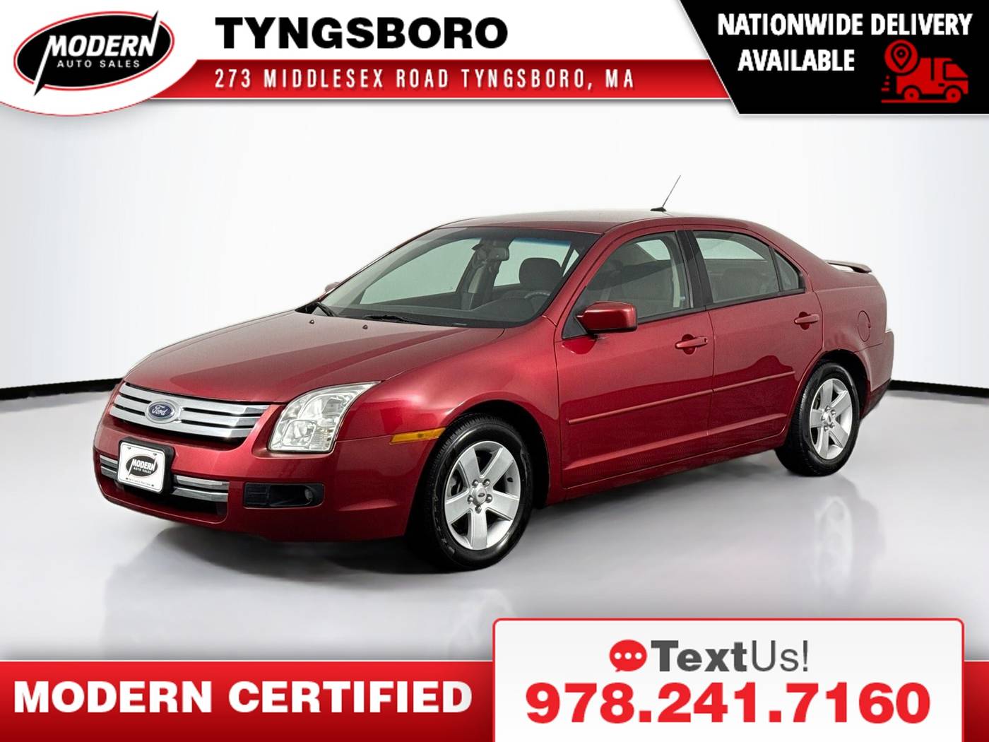 2008 Ford Fusion SE — Sedan — 26,699 mi — Tyngsboro, MA