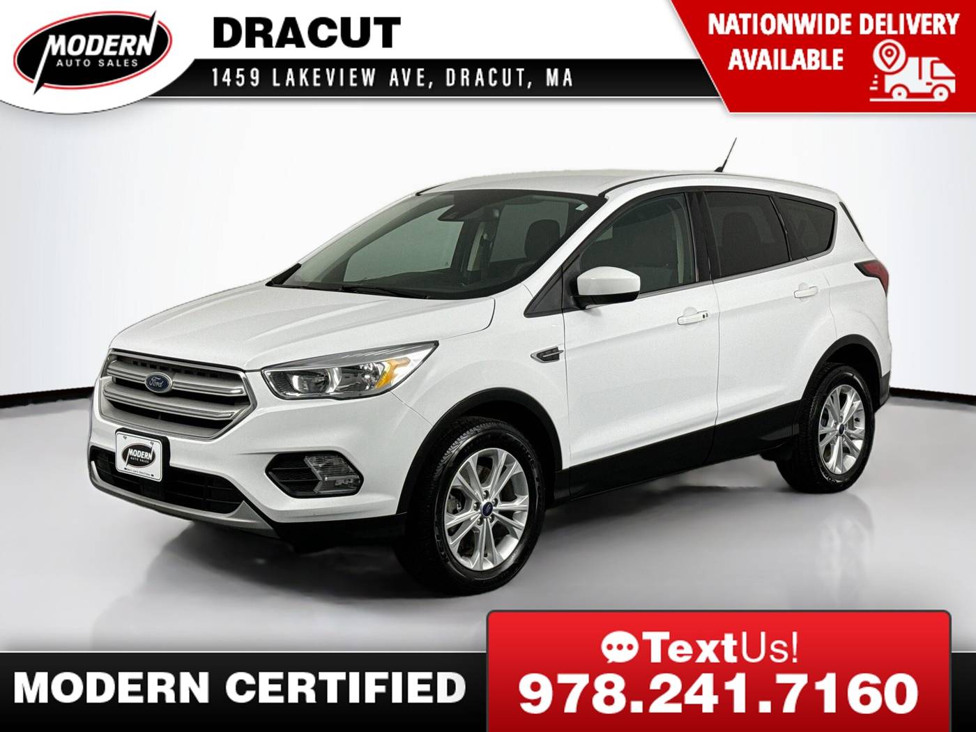 2019 Ford Escape SE — SUV — 120,353 mi — Tyngsboro, MA