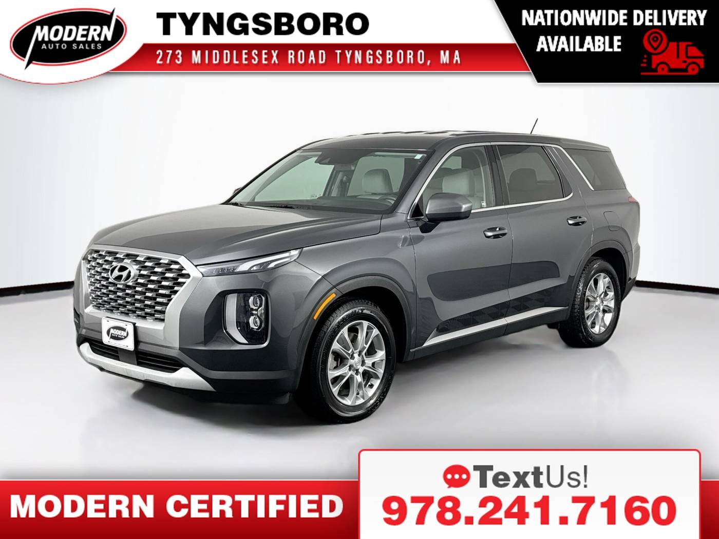 2021 Hyundai Palisade SE — SUV — 51,555 mi — Tyngsboro, MA