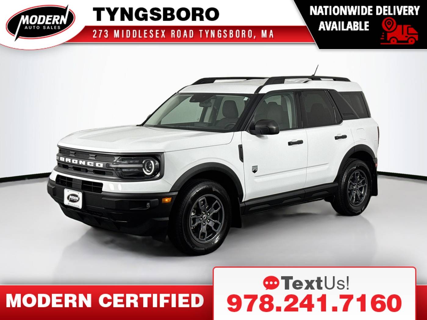 2024 Ford Bronco Sport Big Bend — SUV — 9,586 mi — Tyngsboro, MA