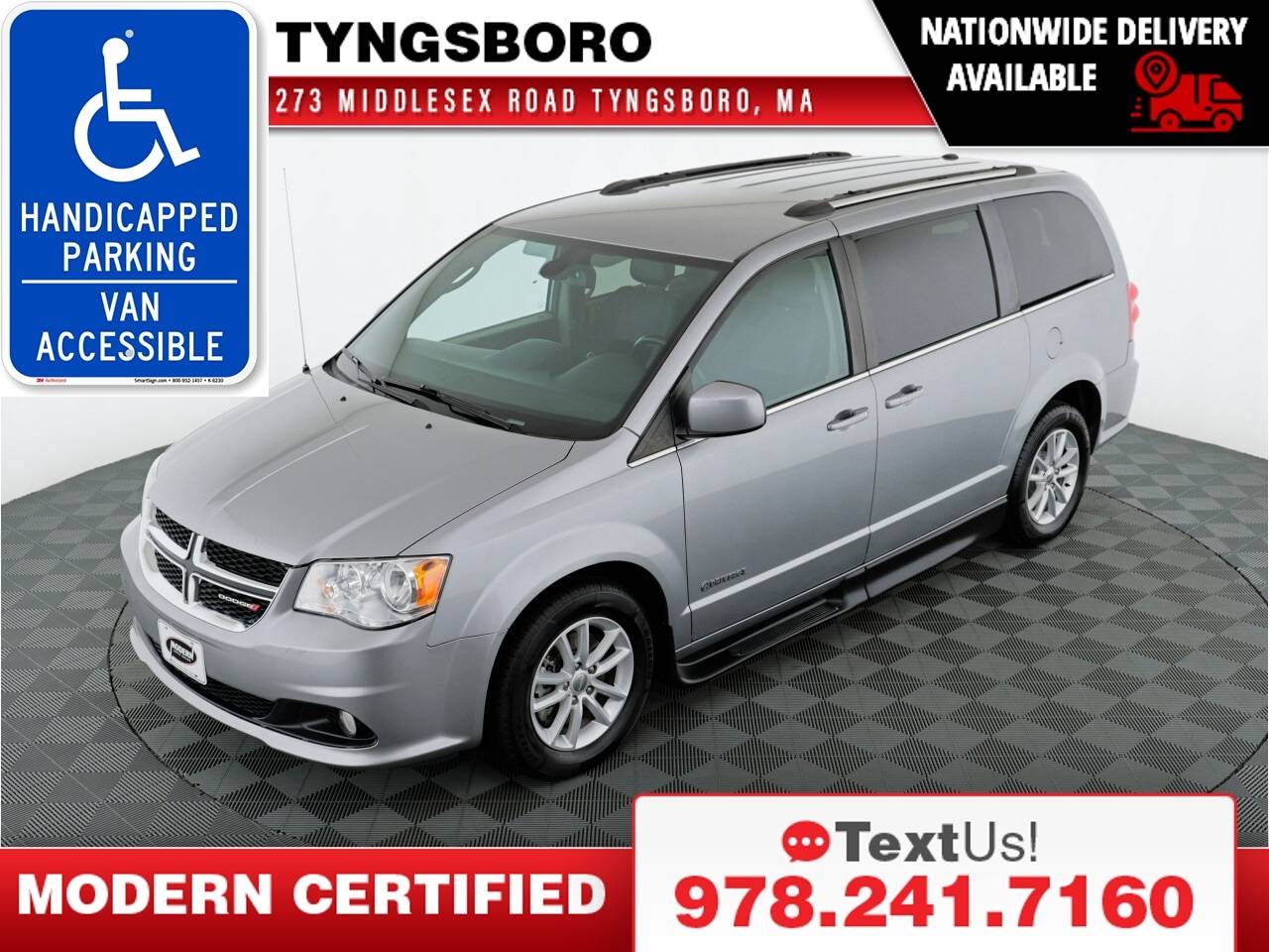 2019 Dodge Grand Caravan SXT — Minivan — 72,359 mi — Tyngsboro, MA