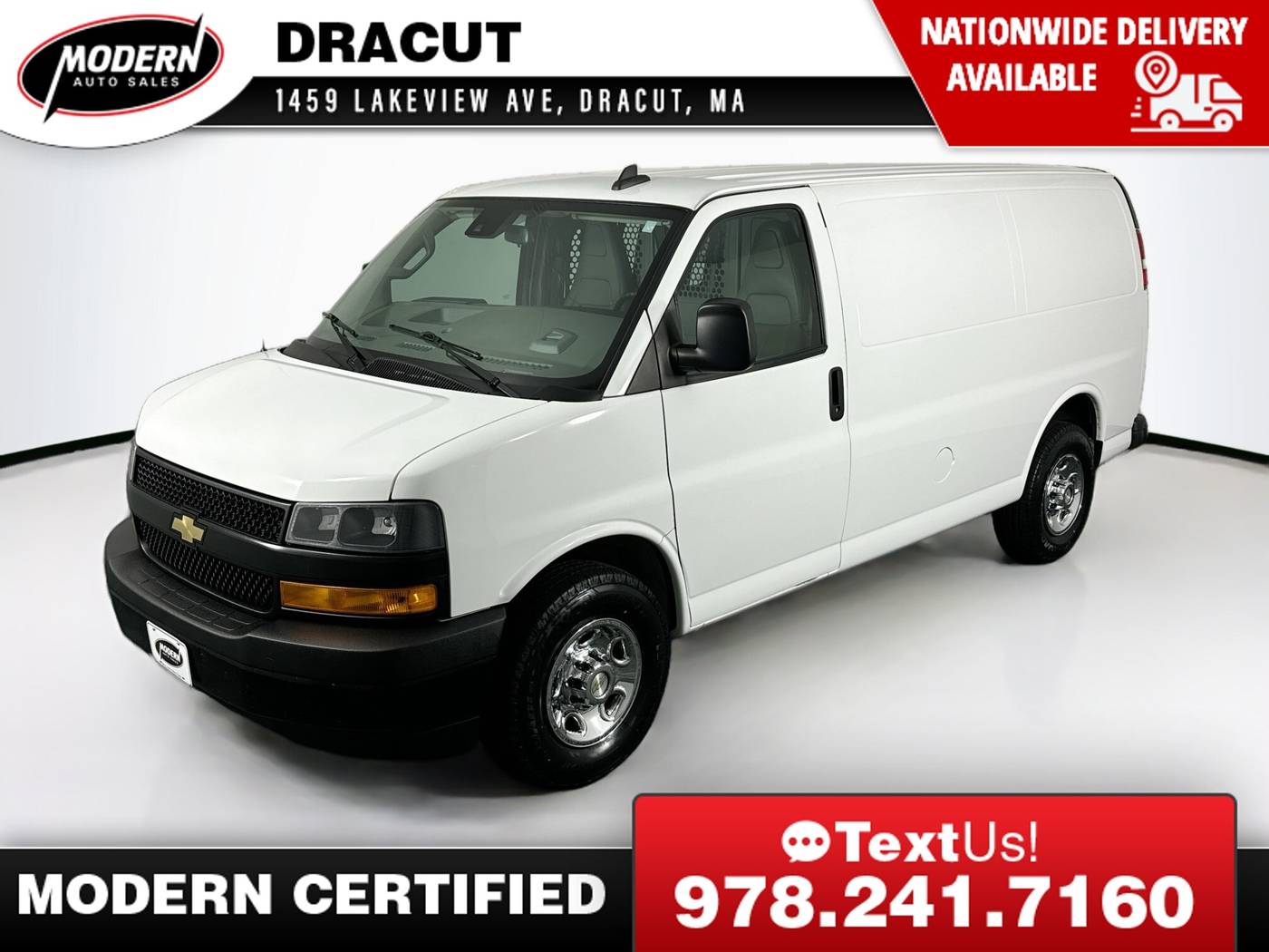 2020 Chevrolet Express Cargo Van Base — Cargo Van — 95,918 mi — Tyngsboro, MA