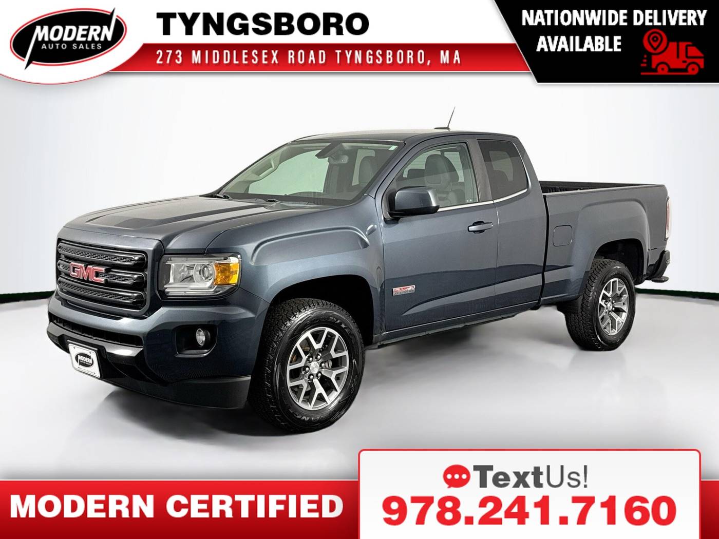 2019 GMC Canyon All Terrain — Pickup Truck — 84,266 mi — Tyngsboro, MA