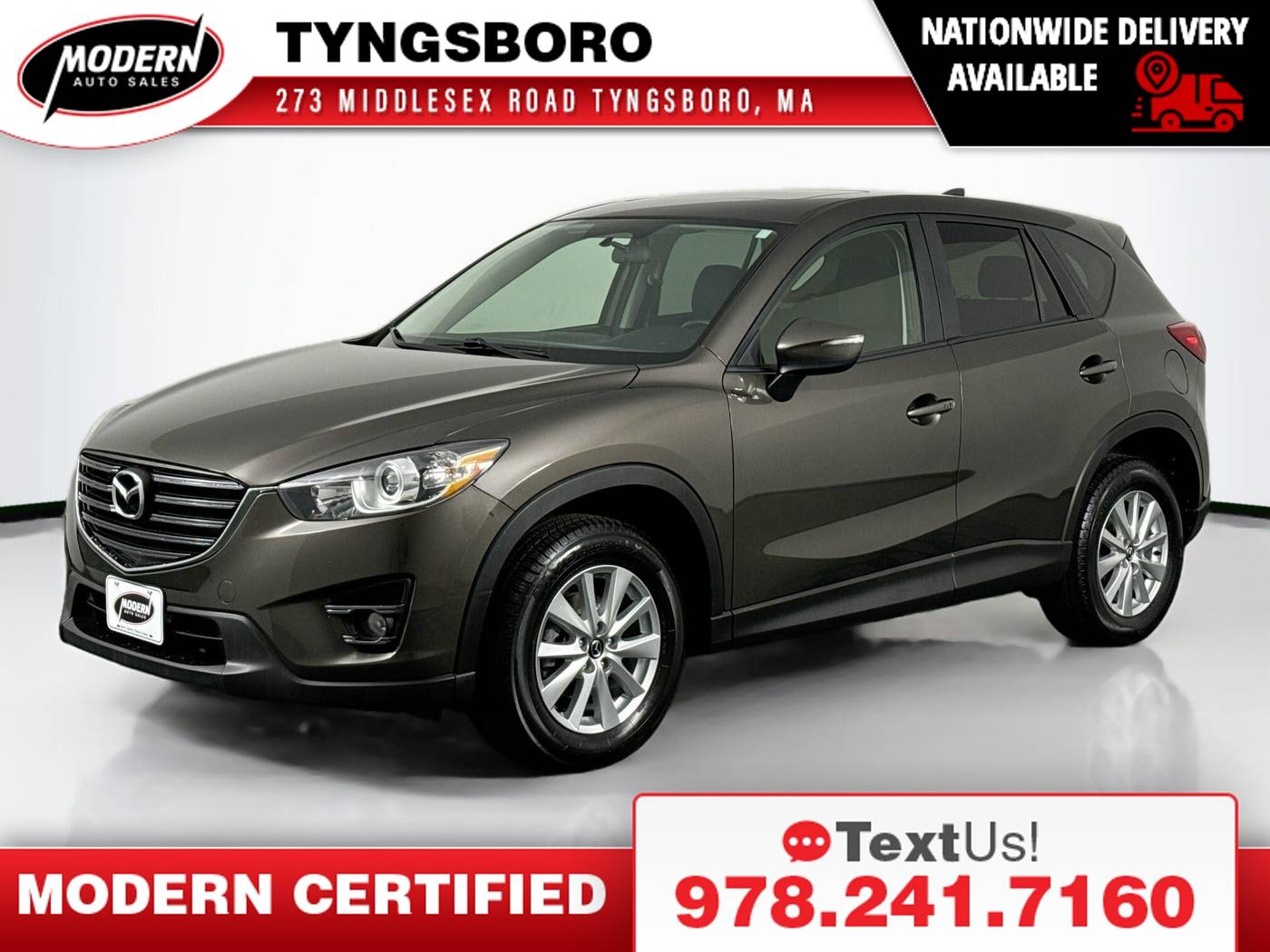 2016 Mazda CX-5 Touring — SUV — 86,346 mi — Tyngsboro, MA