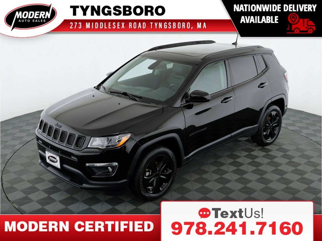2019 Jeep Compass Altitude — SUV — 70,306 mi — Tyngsboro, MA
