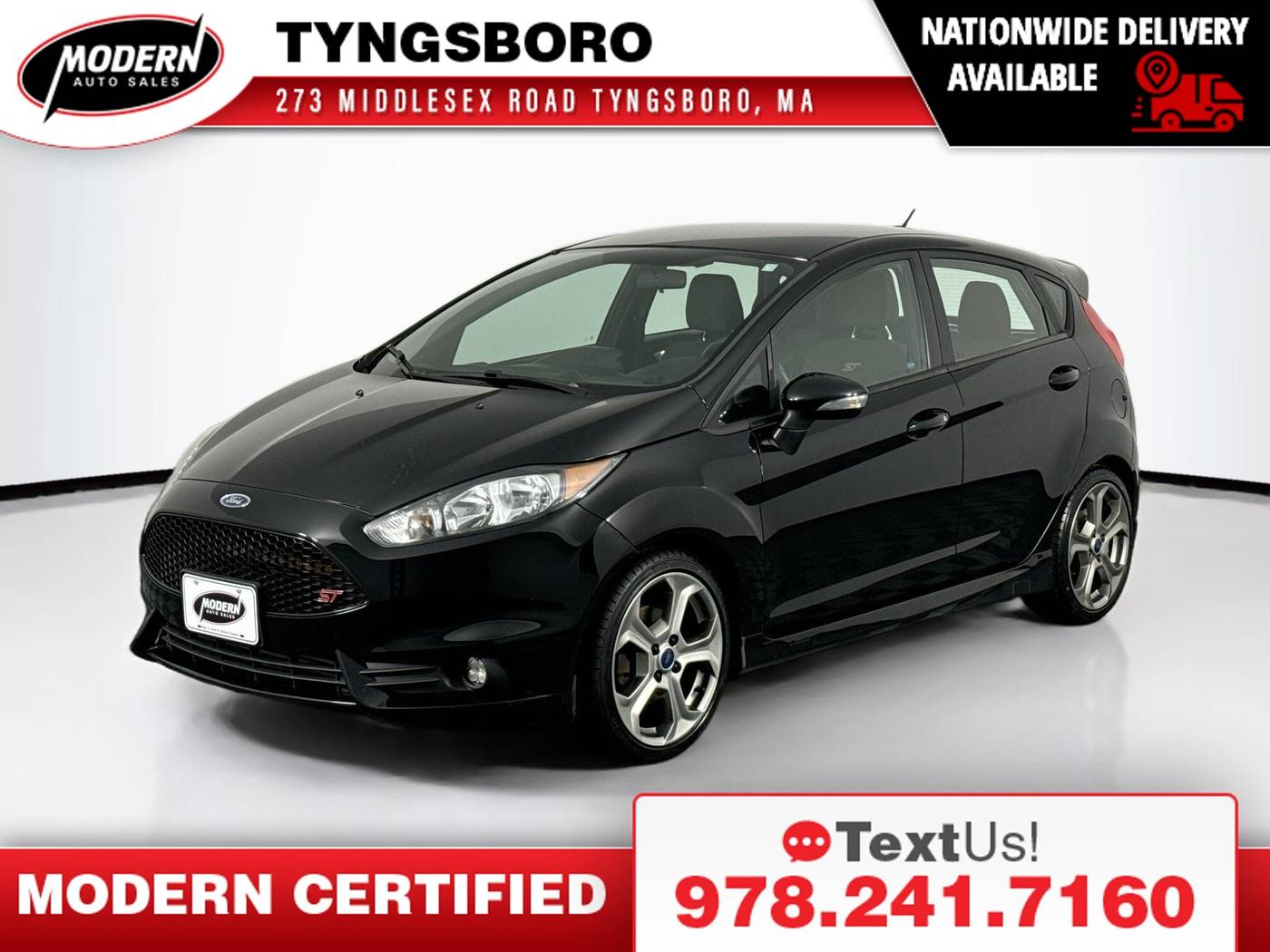 2017 Ford Fiesta ST — Hatchback — 70,550 mi — Tyngsboro, MA