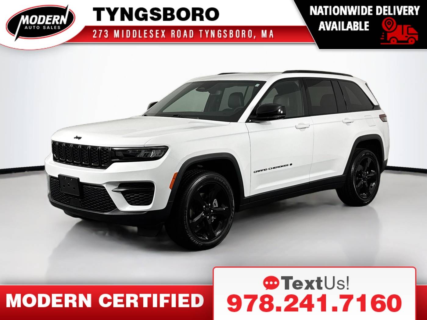 2023 Jeep Grand Cherokee Altitude — SUV — 23,929 mi — Tyngsboro, MA