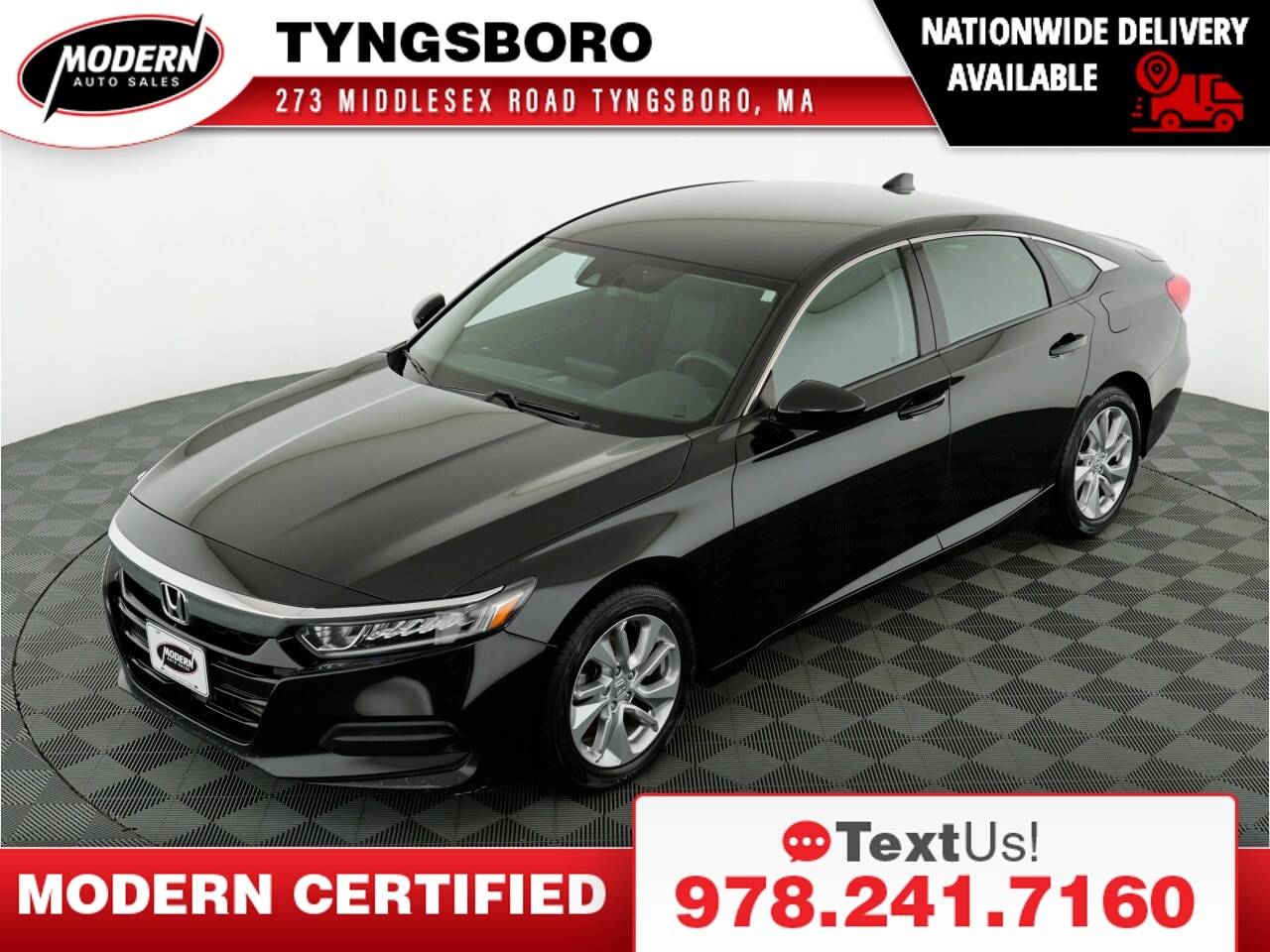 2018 Honda Accord LX — Sedan — 64,803 mi — Tyngsboro, MA