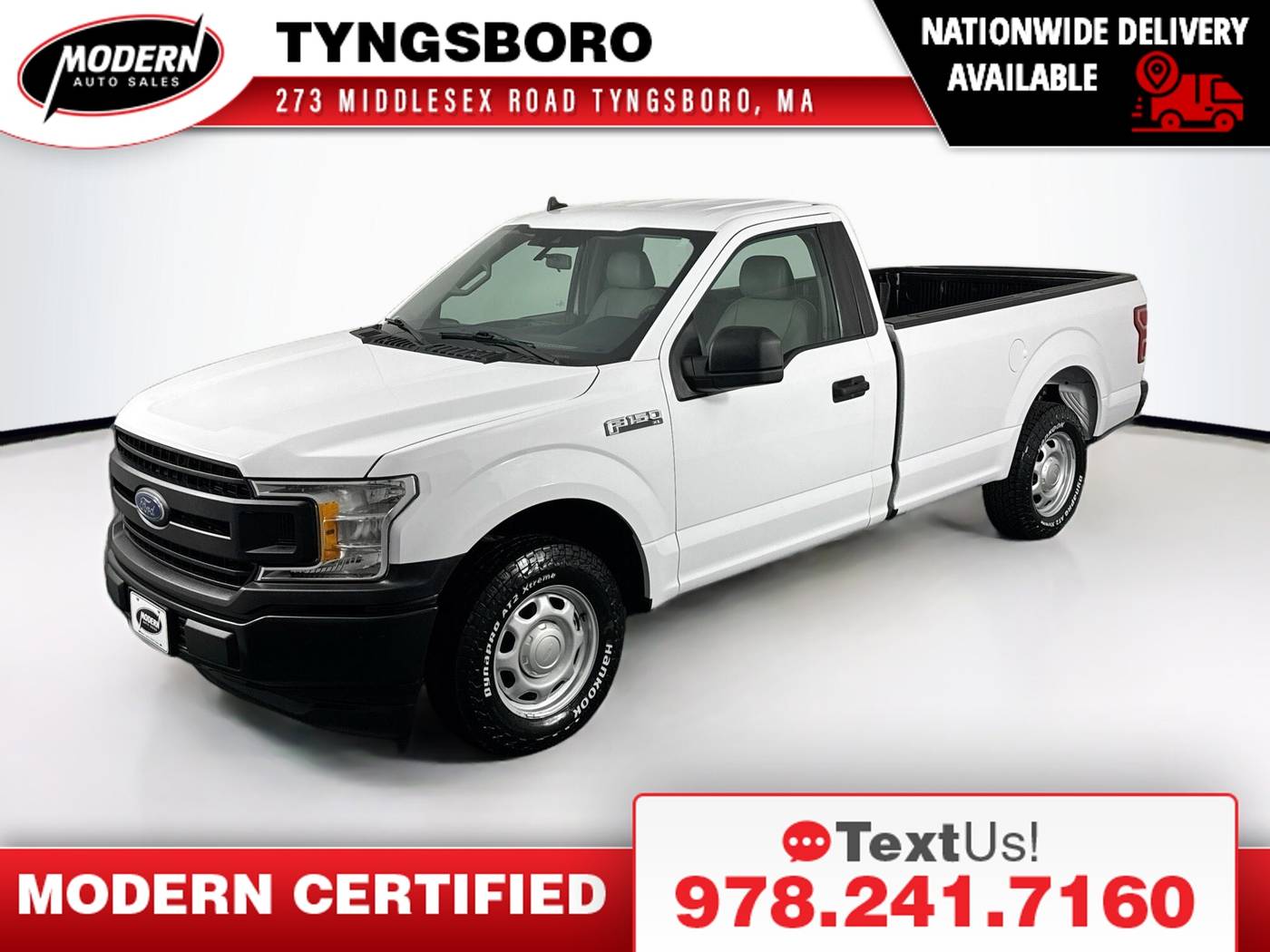 2020 Ford F-150 XL — Pickup Truck — 11,962 mi — Tyngsboro, MA