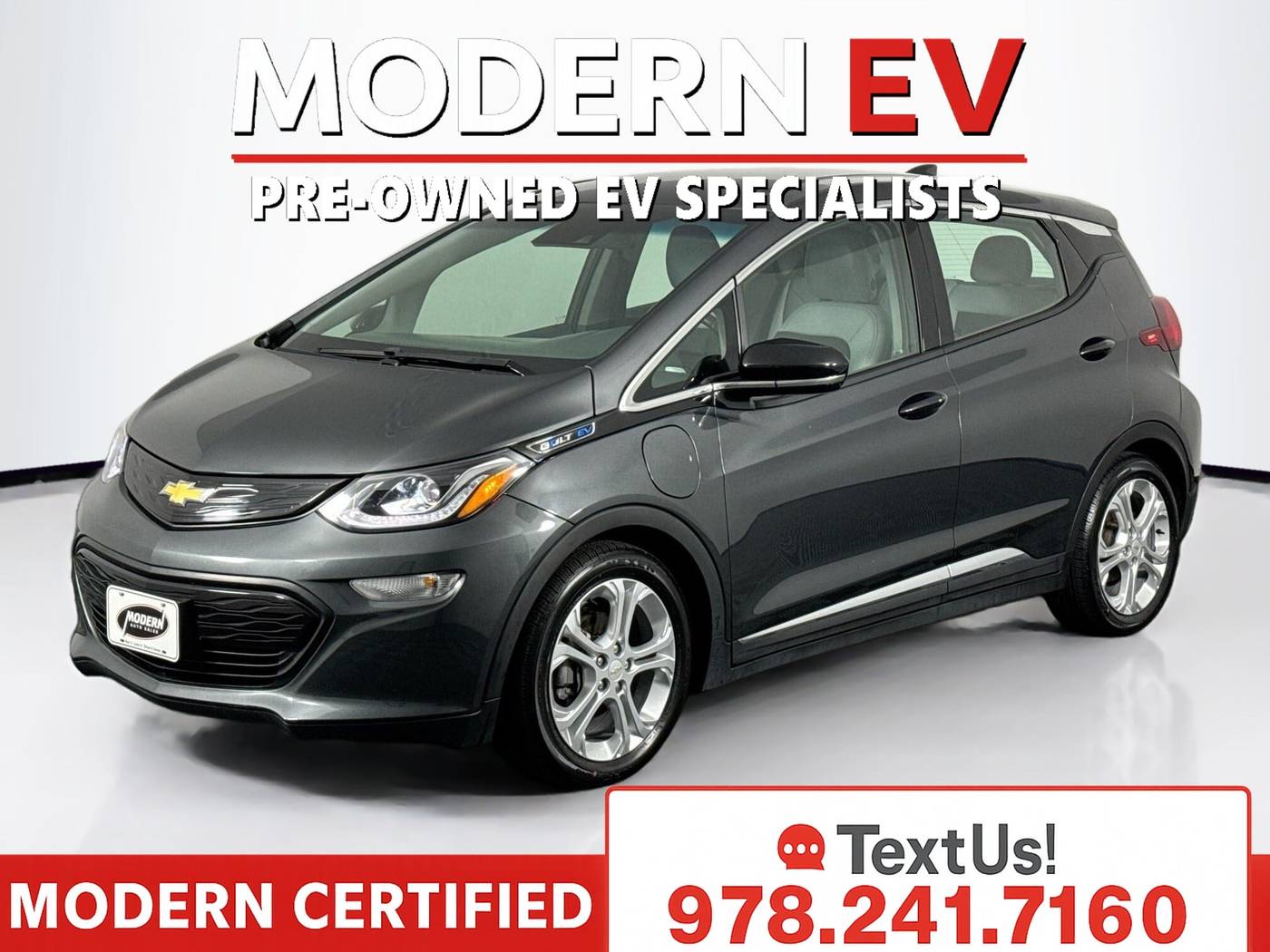 2020 Chevrolet Bolt EV LT — Hatchback — 47,998 mi — Tyngsboro, MA