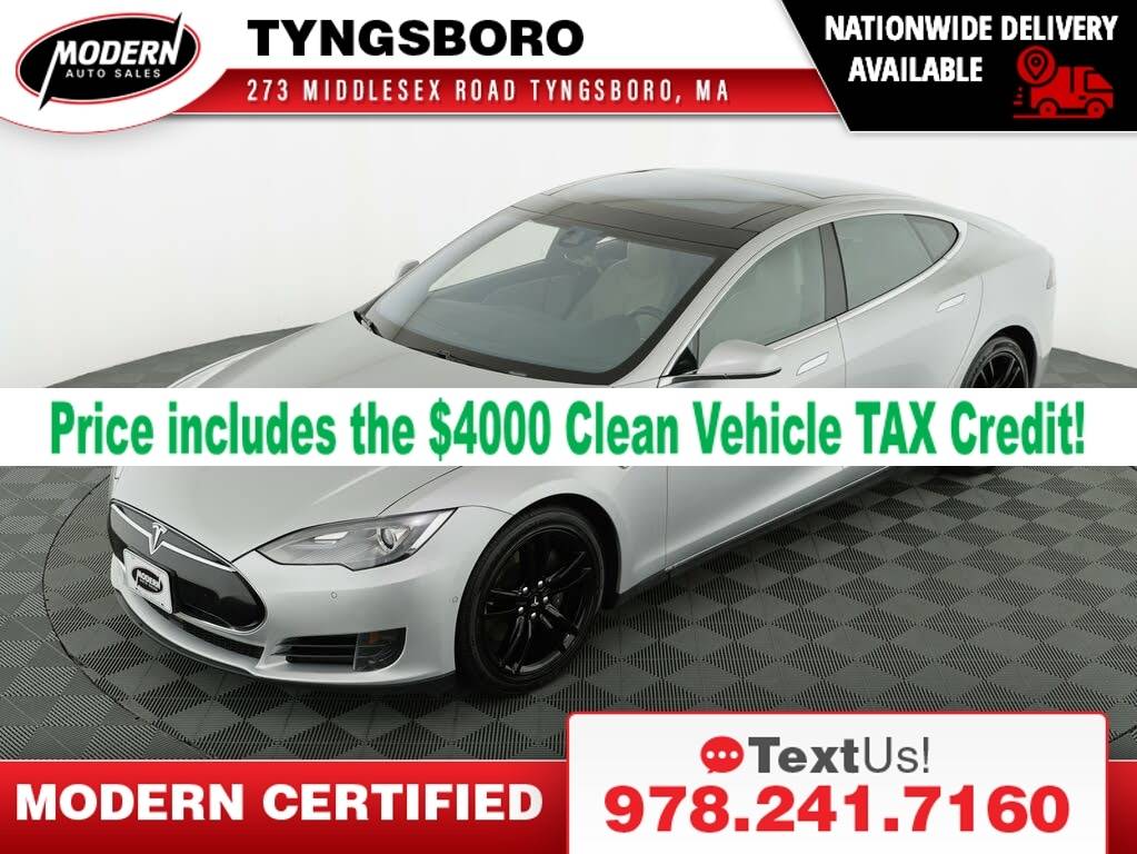 2015 Tesla Model S 70D — Hatchback — 68,890 mi — Tyngsboro, MA