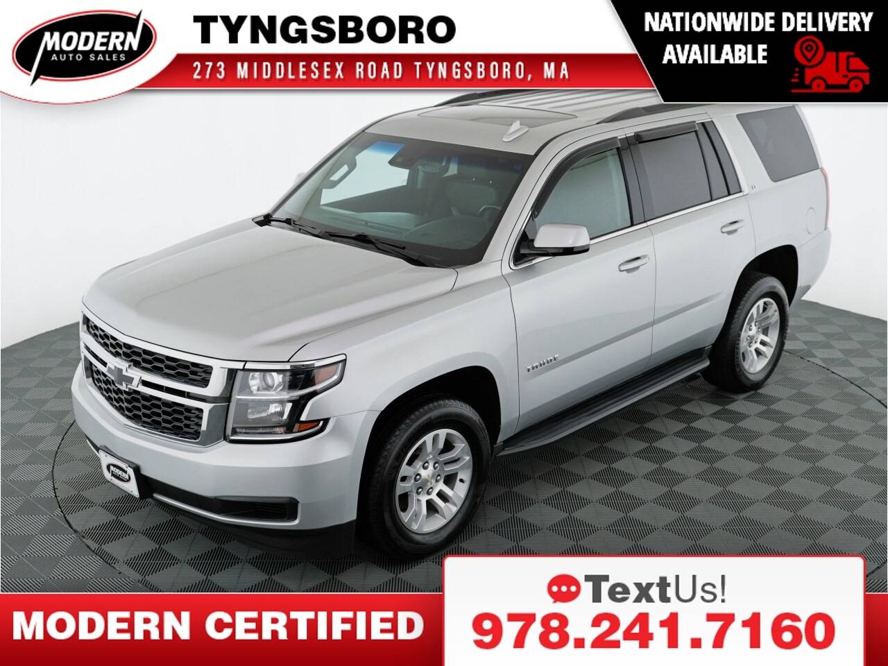 2020 Chevrolet Tahoe LT — SUV — 67,749 mi — Tyngsboro, MA