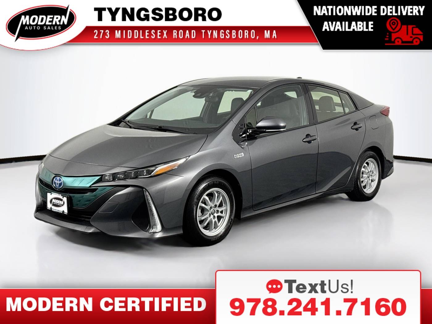 2017 Toyota Prius Prime Premium — Hatchback — 60,662 mi — Tyngsboro, MA