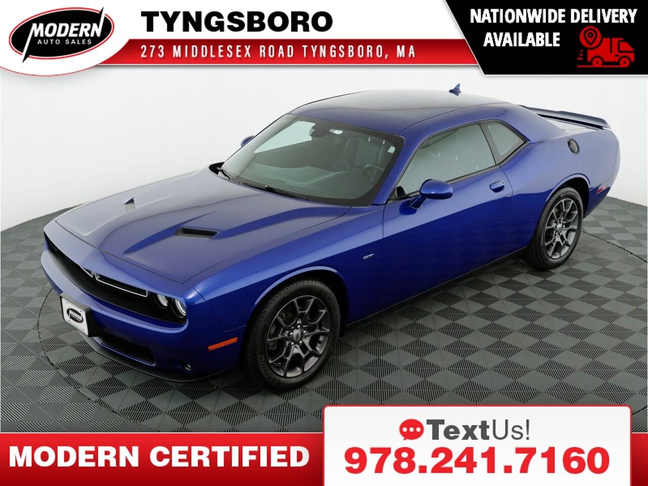 2018 Dodge Challenger GT — Coupe — 59,603 mi — Tyngsboro, MA