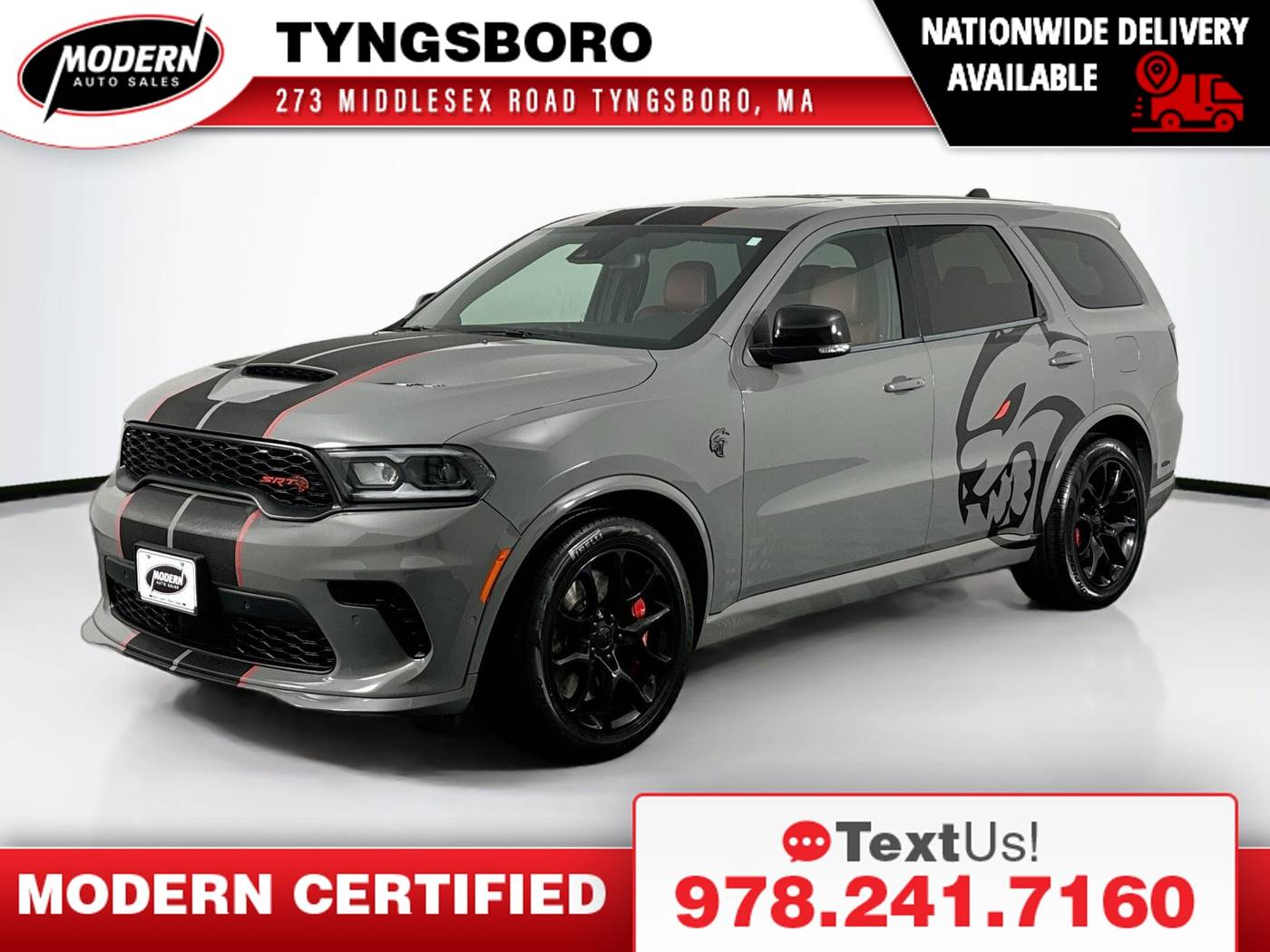 2023 Dodge Durango SRT Hellcat Premium — SUV — 27,487 mi — Tyngsboro, MA