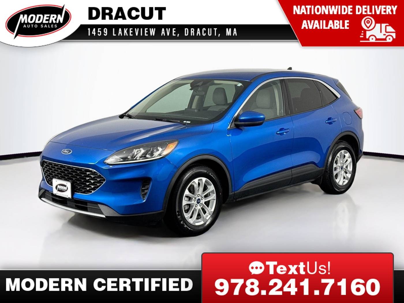 2020 Ford Escape SE — SUV — 37,758 mi — Tyngsboro, MA