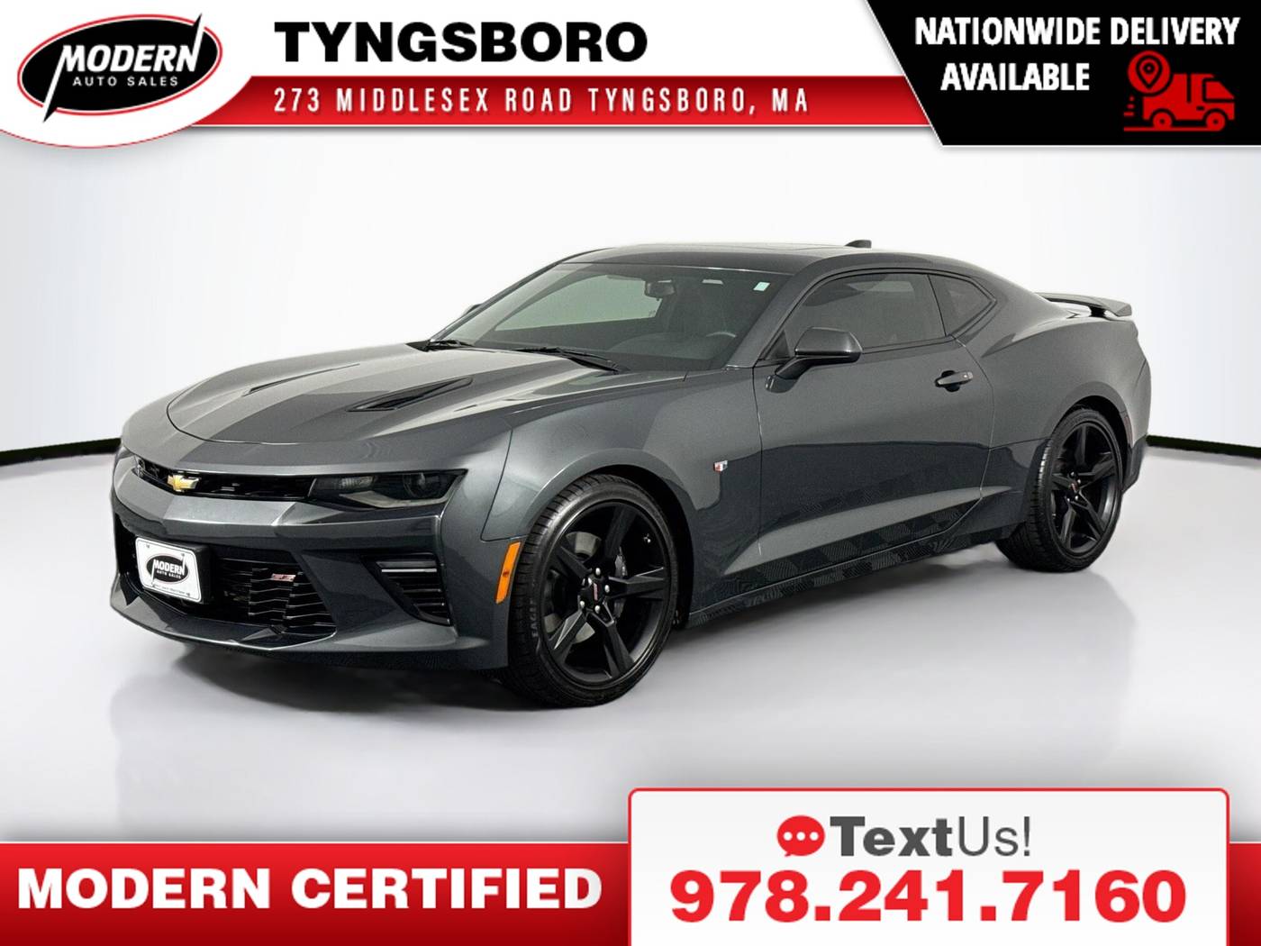 2017 Chevrolet Camaro 1SS — Coupe — 38,668 mi — Tyngsboro, MA