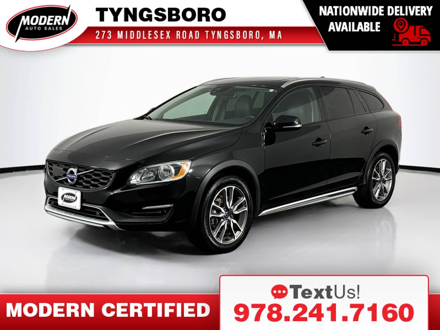 2018 Volvo V60 Cross Country T5 — Wagon — 66,895 mi — Tyngsboro, MA