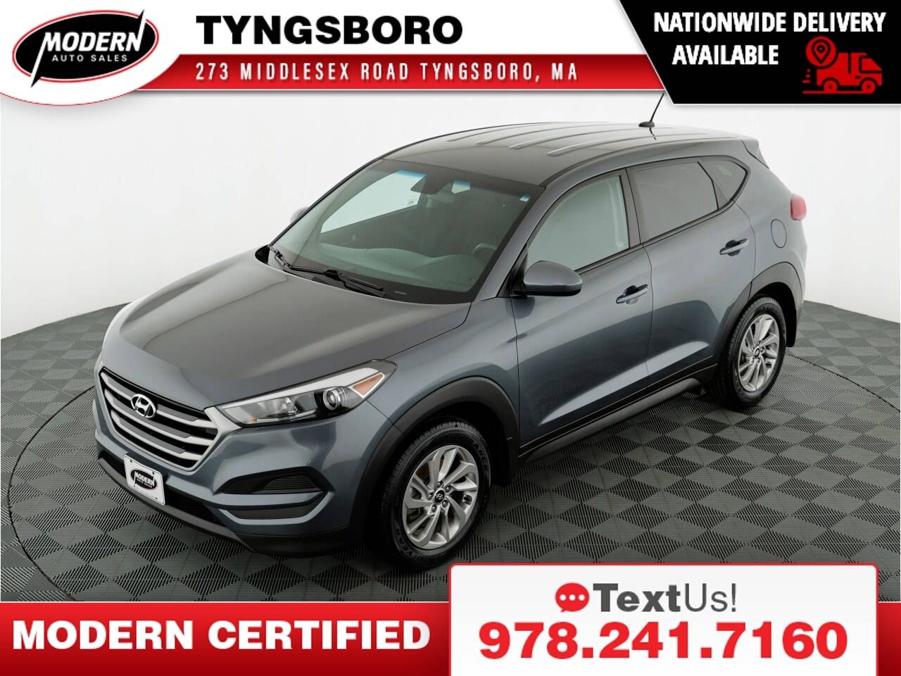 2017 Hyundai Tucson SE — SUV — 80,598 mi — Tyngsboro, MA