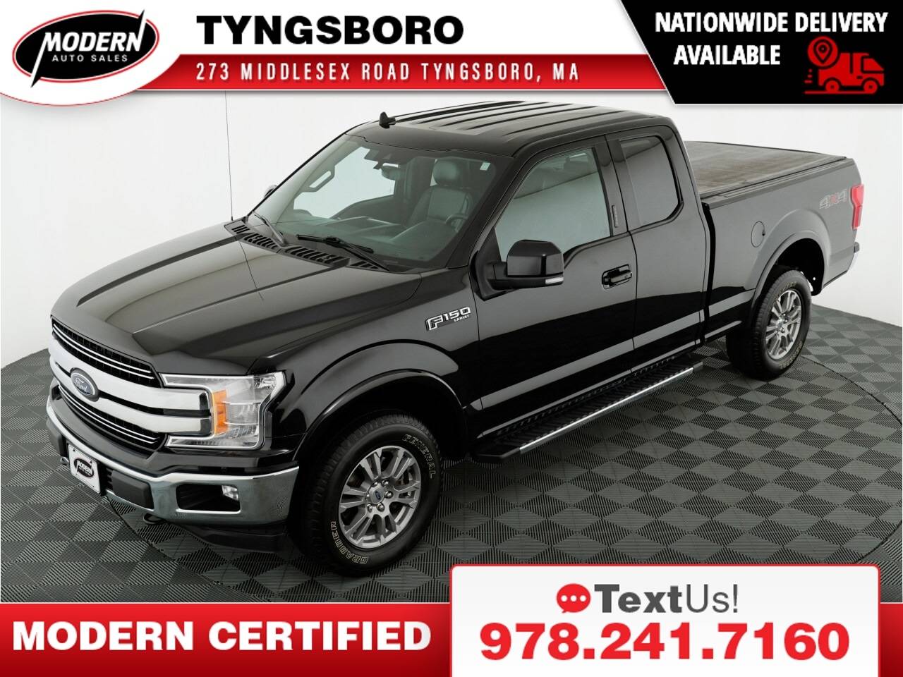 2020 Ford F-150 Lariat — Pickup Truck — 73,428 mi — Tyngsboro, MA