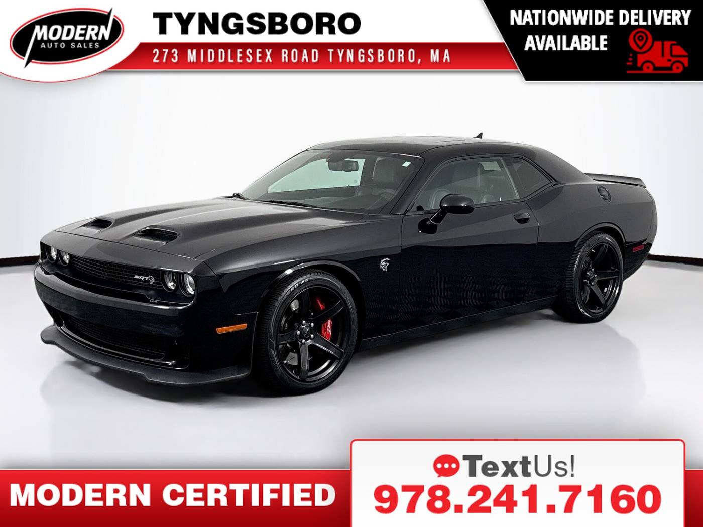 2021 Dodge Challenger SRT Hellcat — Coupe — 36,291 mi — Tyngsboro, MA