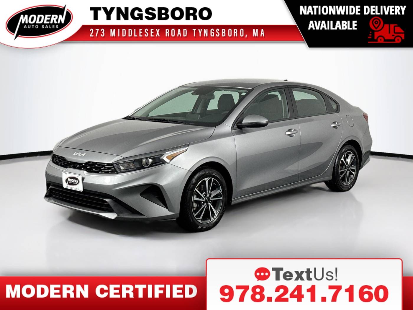 2023 Kia Forte LXS — Sedan — 6,856 mi — Tyngsboro, MA