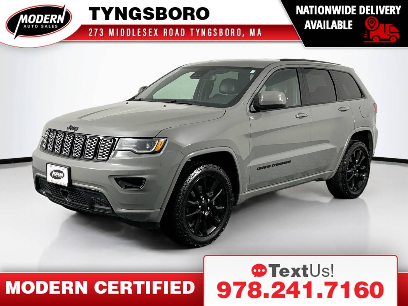 2020 Jeep Grand Cherokee Altitude — SUV — 64,275 mi — Tyngsboro, MA