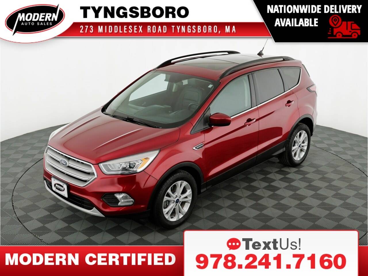 2018 Ford Escape SEL — SUV — 101,553 mi — Tyngsboro, MA