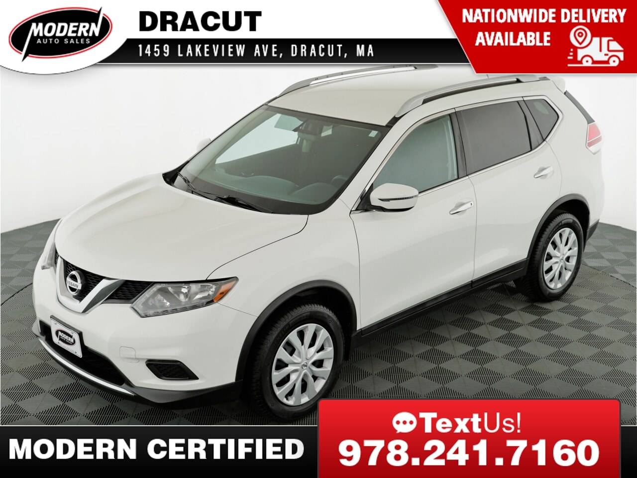 2016 Nissan Rogue S — SUV — 83,149 mi — Tyngsboro, MA