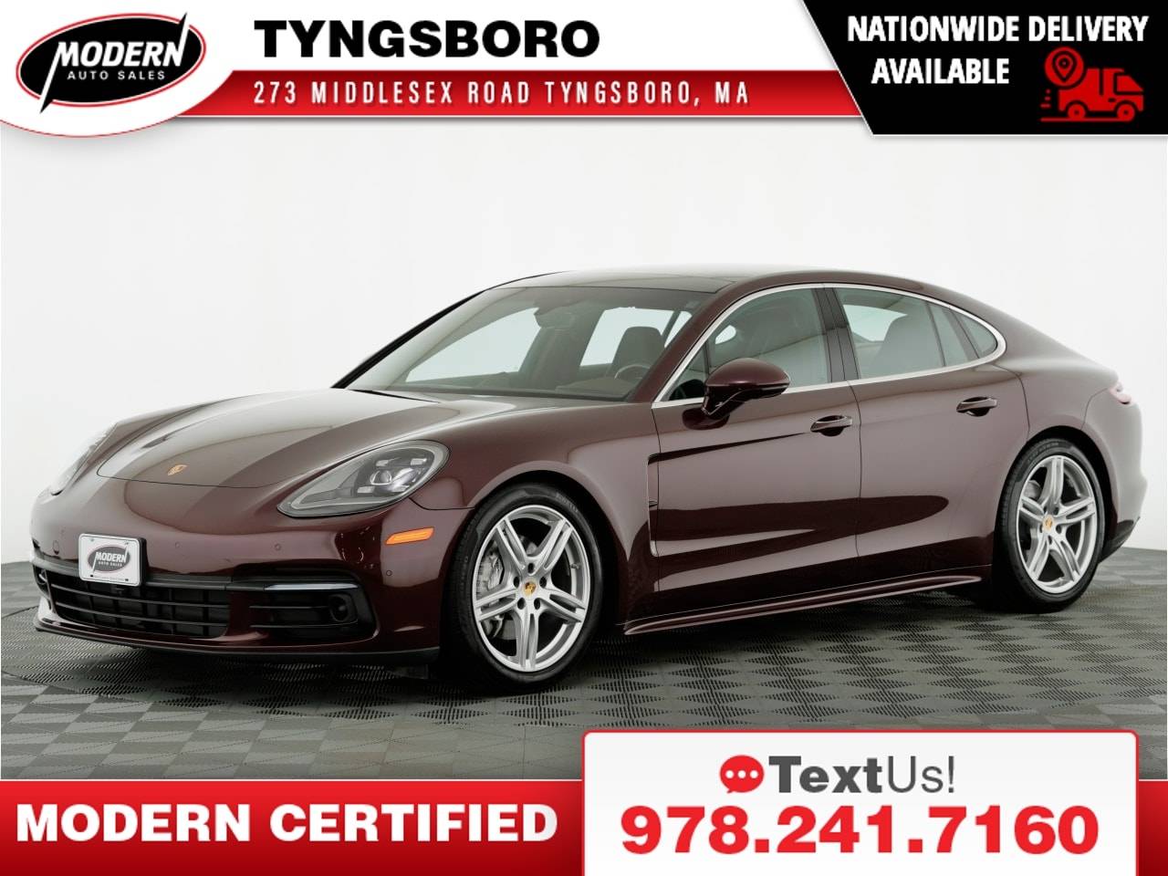 2018 Porsche Panamera 4 — Hatchback — 55,202 mi — Tyngsboro, MA