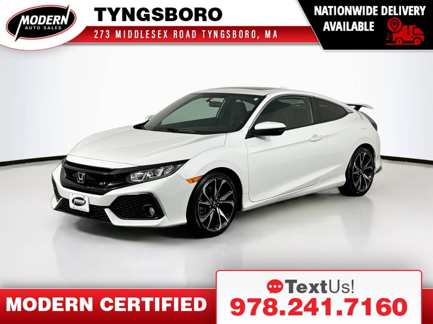 2019 Honda Civic Si — Coupe — 68,678 mi — Tyngsboro, MA