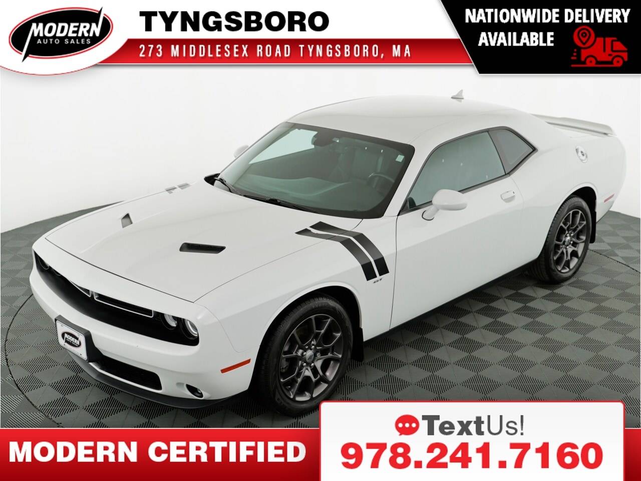 2018 Dodge Challenger GT — Coupe — 43,545 mi — Tyngsboro, MA