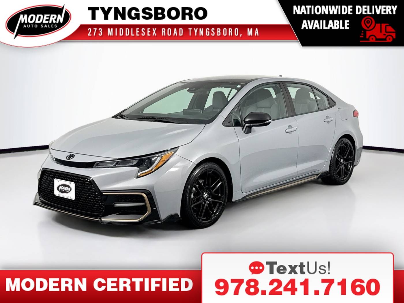 2021 Toyota Corolla APEX SE — Sedan — 22,995 mi — Tyngsboro, MA