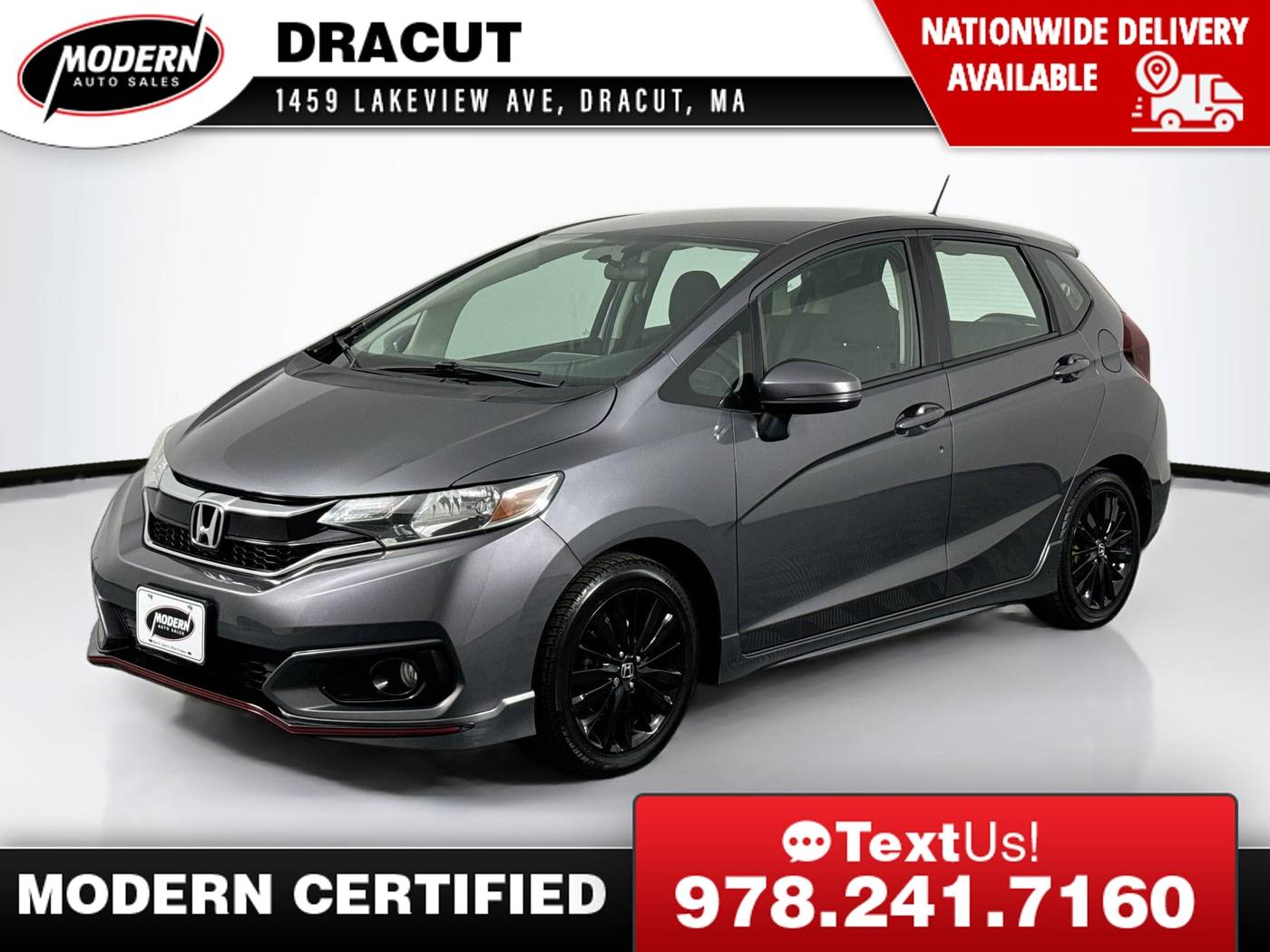 2018 Honda Fit Sport — Hatchback — 50,683 mi — Tyngsboro, MA