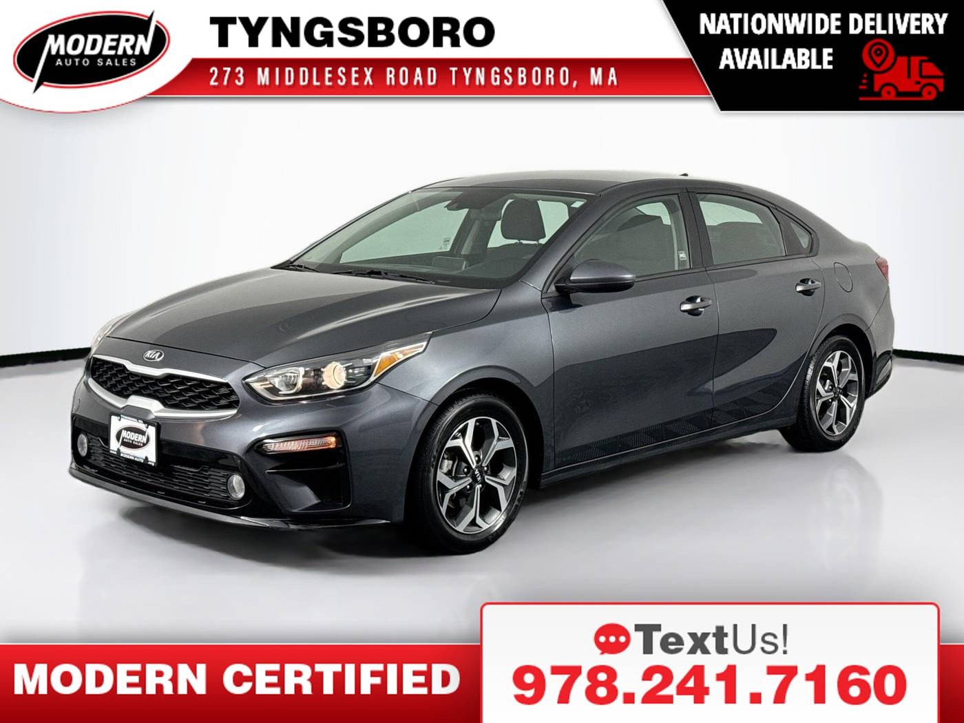 2021 Kia Forte LXS — Sedan — 33,991 mi — Tyngsboro, MA