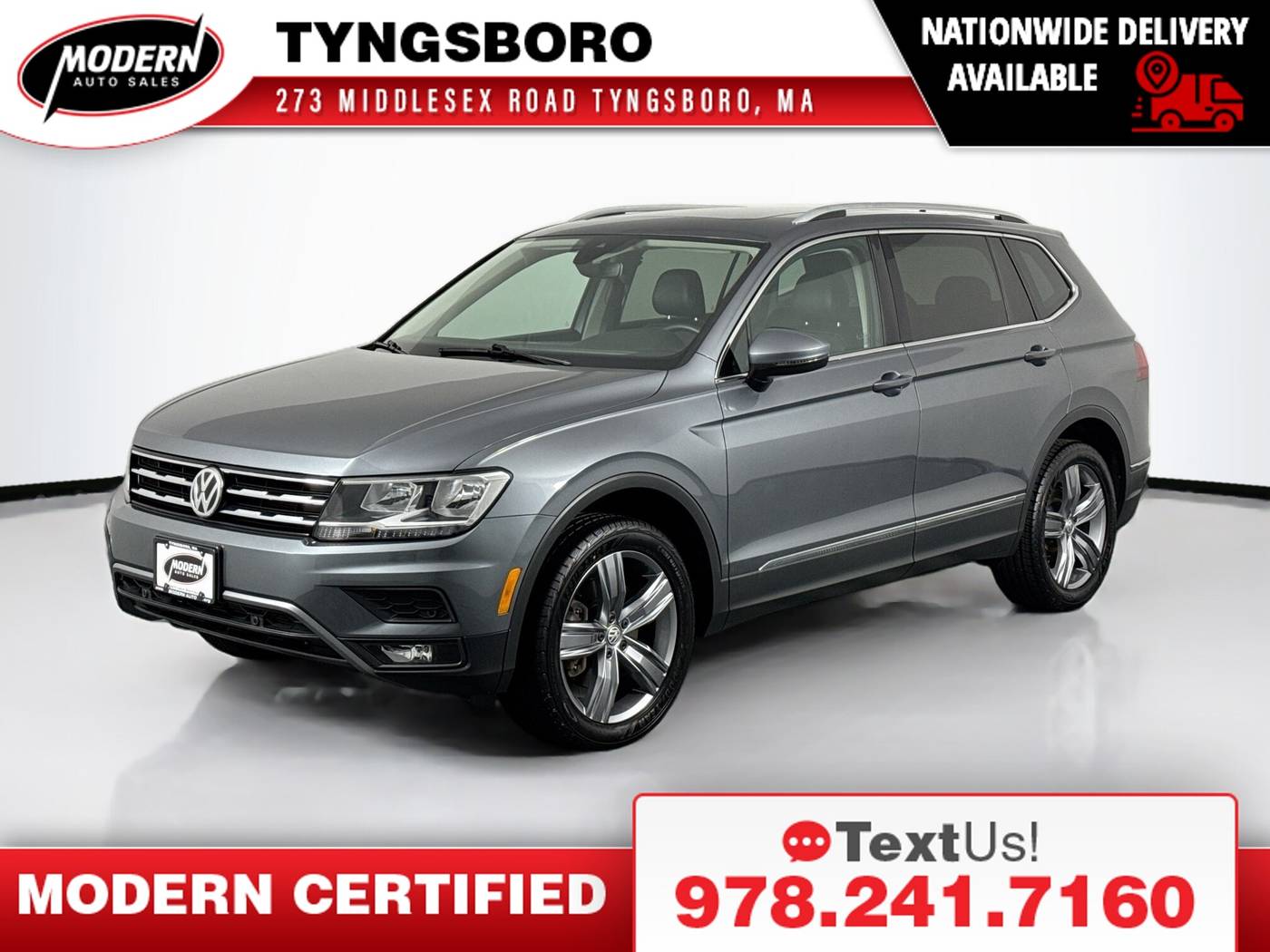 2020 Volkswagen Tiguan SE — SUV — 58,578 mi — Tyngsboro, MA