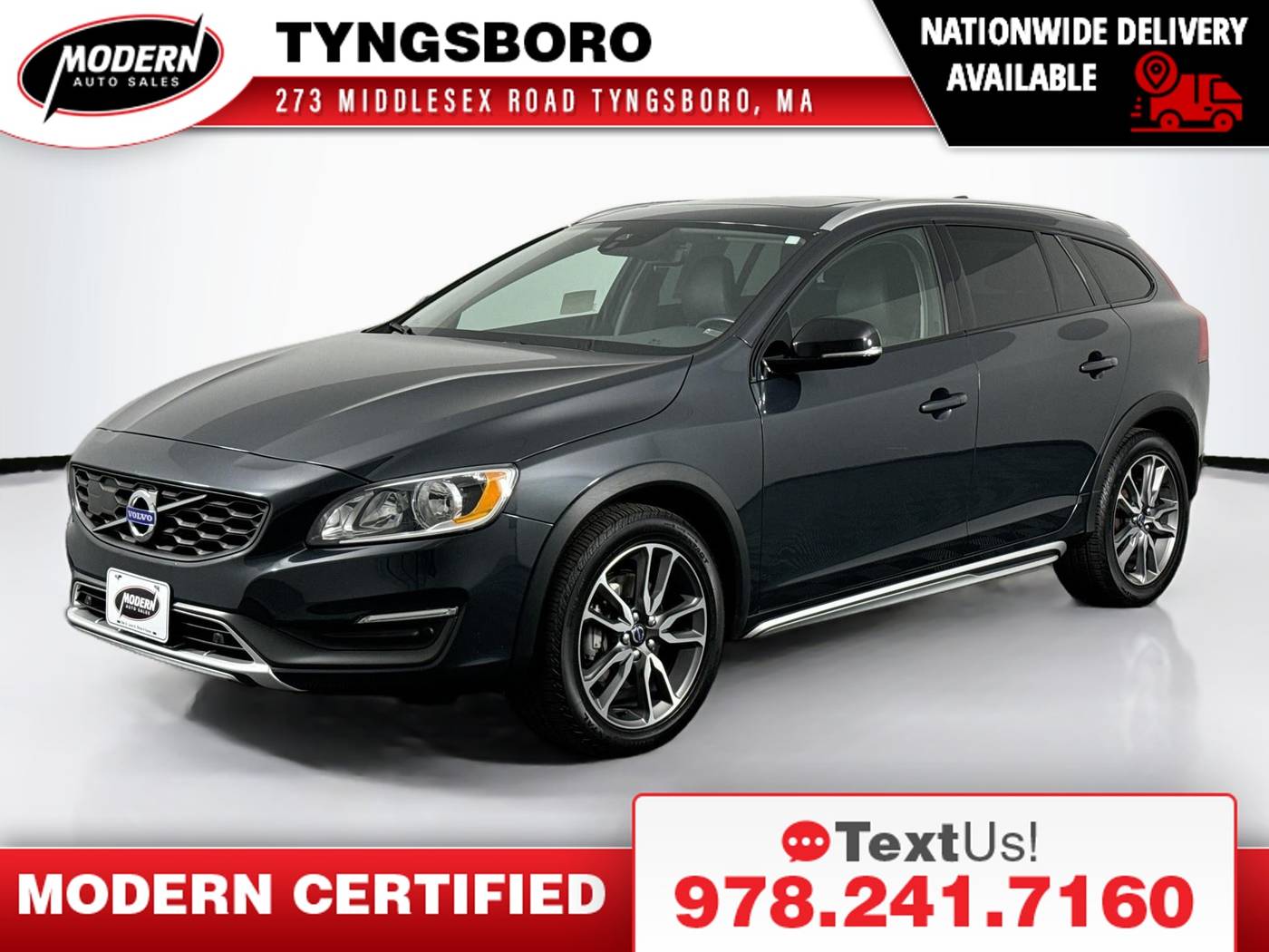 2015 Volvo V60 Cross Country T5 — Wagon — 76,511 mi — Tyngsboro, MA