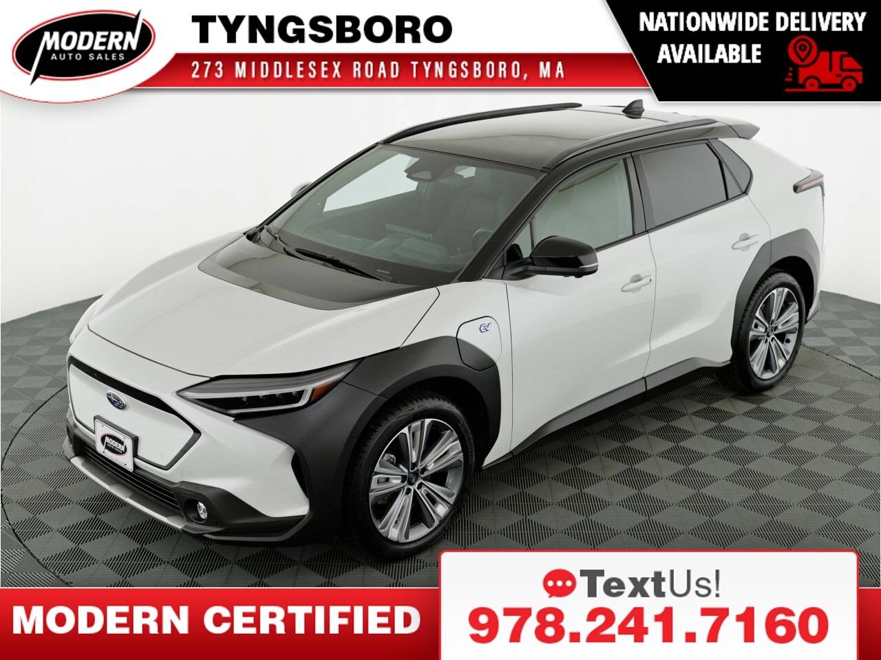 2023 Subaru Solterra Touring — SUV — 21,153 mi — Tyngsboro, MA