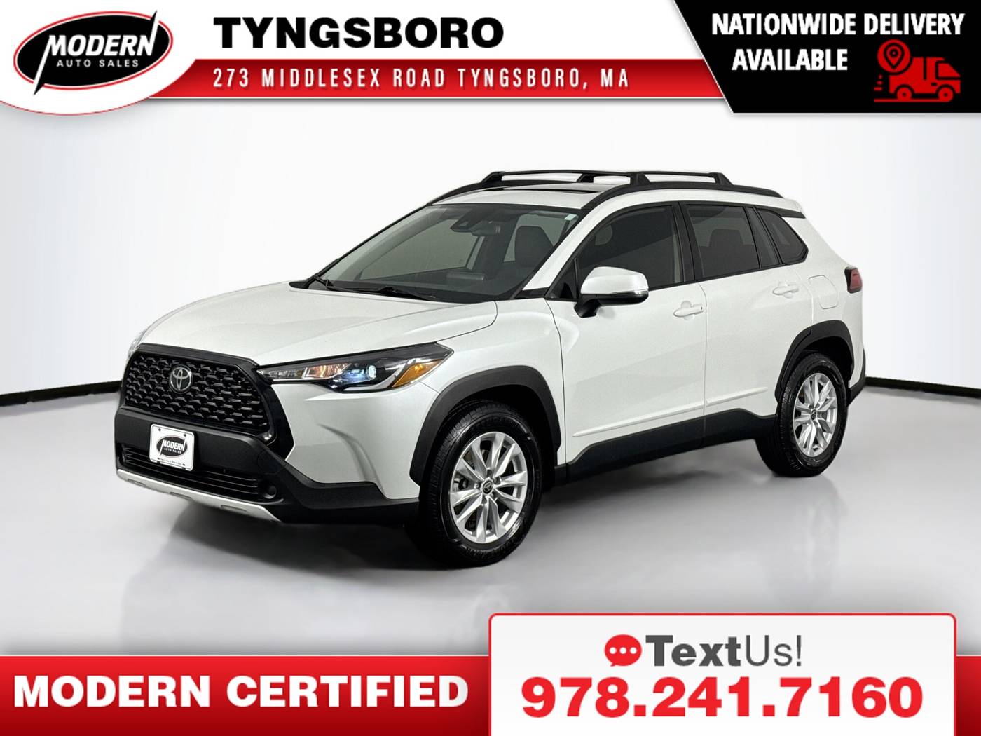 2022 Toyota Corolla Cross LE — SUV — 57,884 mi — Tyngsboro, MA