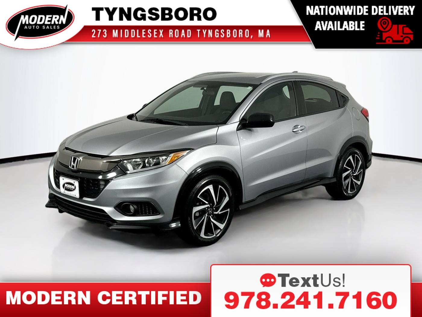2019 Honda HR-V Sport — SUV — 59,203 mi — Tyngsboro, MA