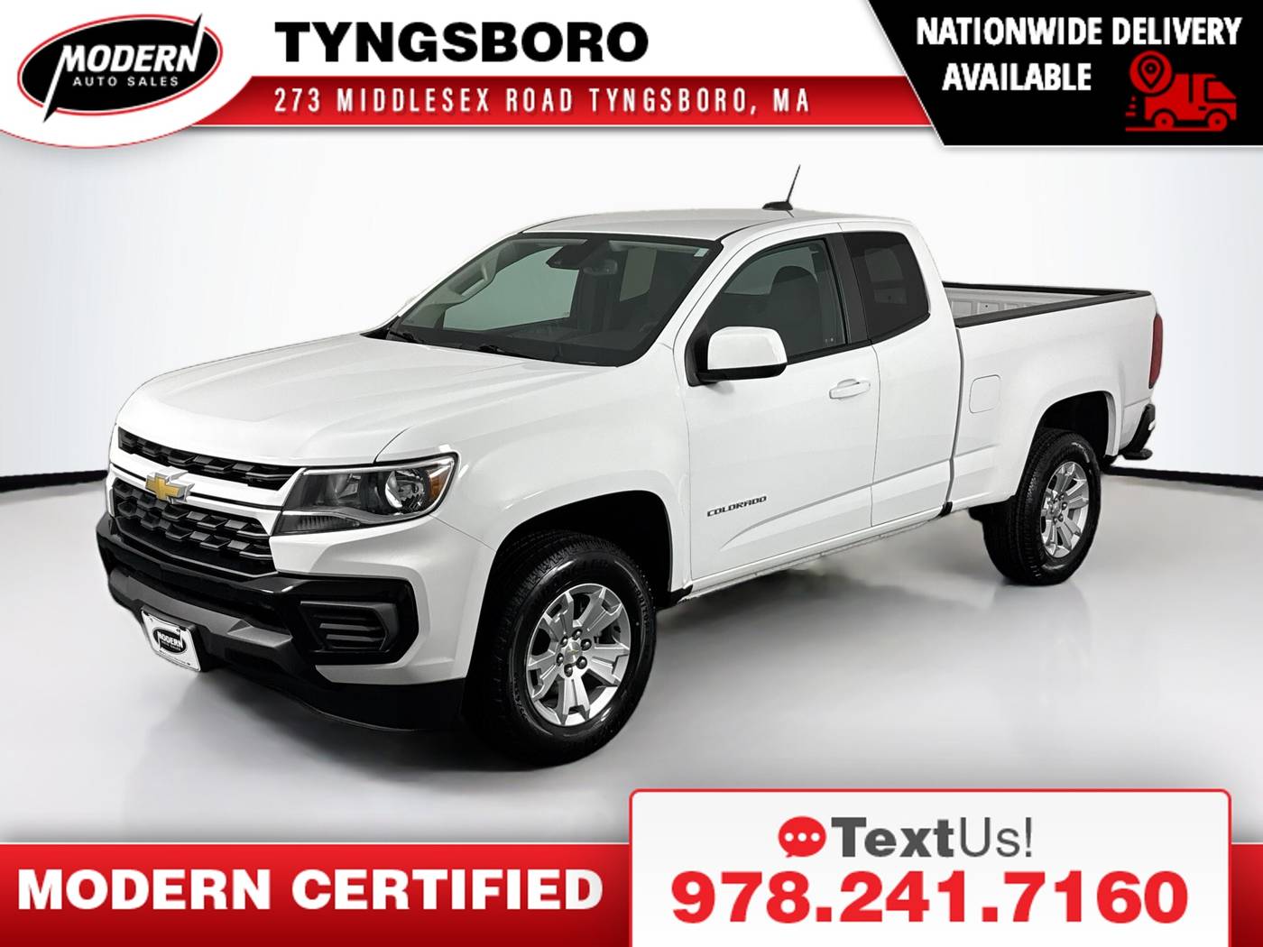 2022 Chevrolet Colorado LT — Pickup Truck — 39,000 mi — Tyngsboro, MA