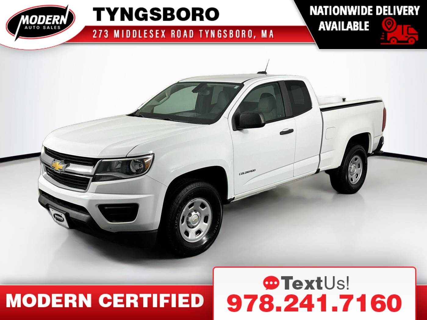 2018 Chevrolet Colorado WT — Pickup Truck — 69,218 mi — Tyngsboro, MA