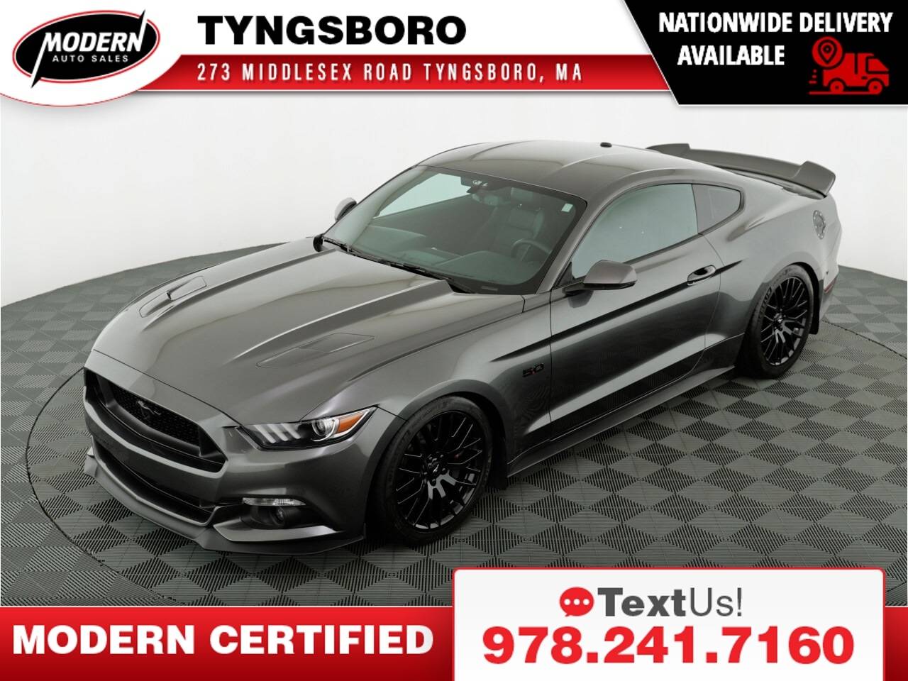 2017 Ford Mustang GT Premium — Coupe — 19,890 mi — Tyngsboro, MA