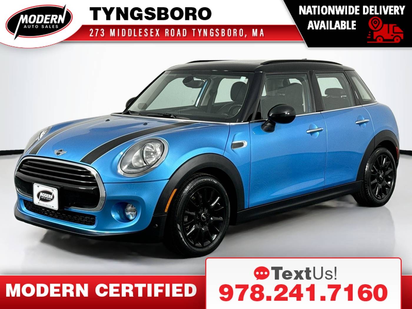 2018 MINI Hardtop Cooper — Hatchback — 15,427 mi — Tyngsboro, MA