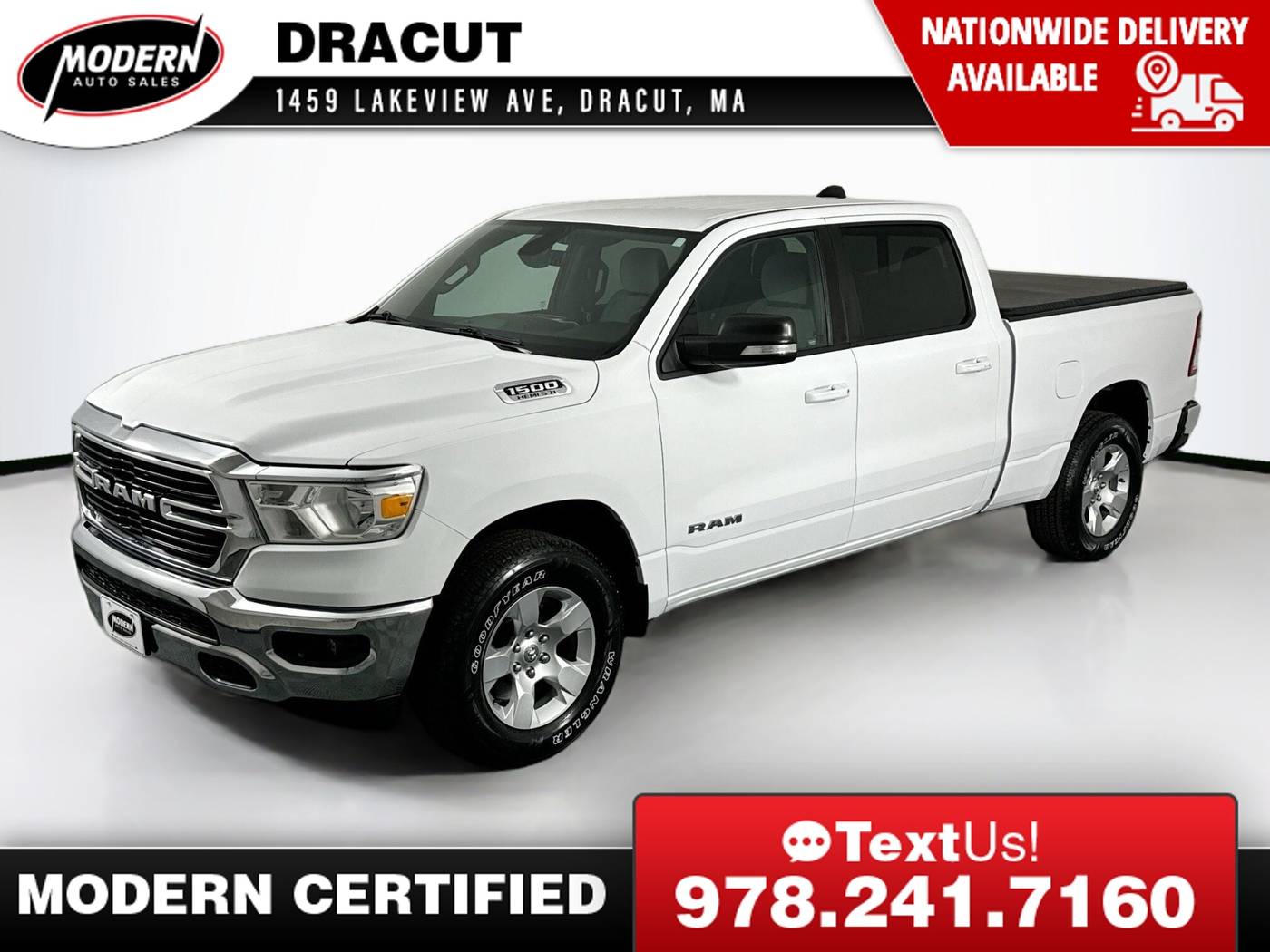 2021 Ram 1500 Big Horn — Pickup Truck — 27,633 mi — Tyngsboro, MA