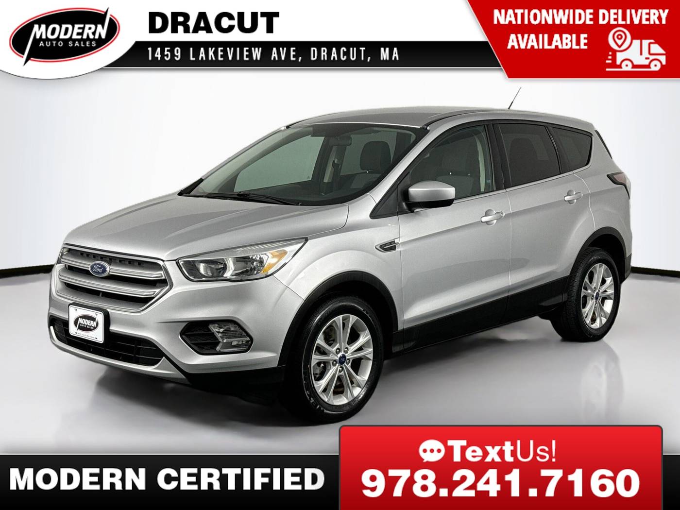 2017 Ford Escape SE — SUV — 56,241 mi — Tyngsboro, MA